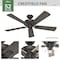Hunter Hunter Crestfield 52 in. Bronze LED Indoor Ceiling Fan 54205 - alternate 2